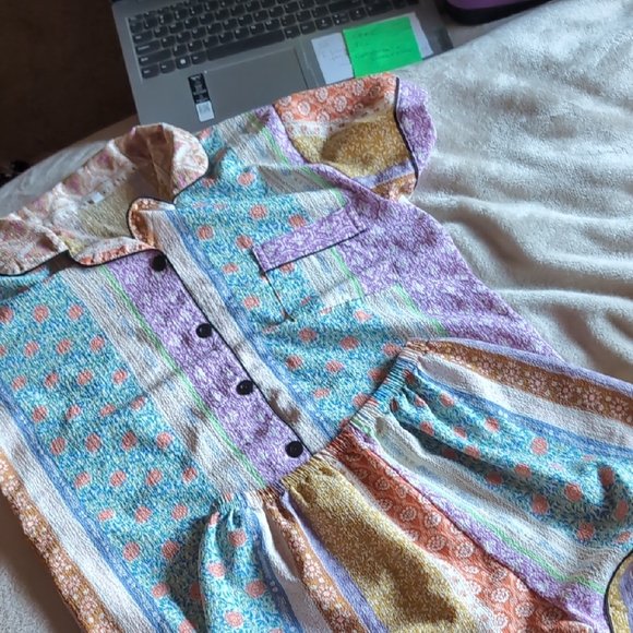 Other - patch patterned matching pj set size medium